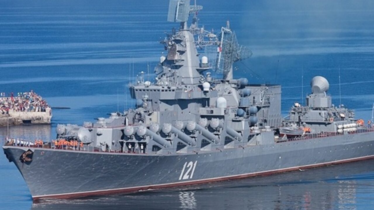 国内発送】ウクライナ 切手 2022 戦艦モスクワ沈没記念 ロシア黒海艦隊